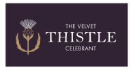 The Velvet Thistle Celebrant logo