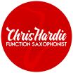 Chris Hardie, Function Saxophonist logo