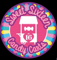 Sweet 16 Candy Carts logo