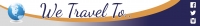 We Travel To logo