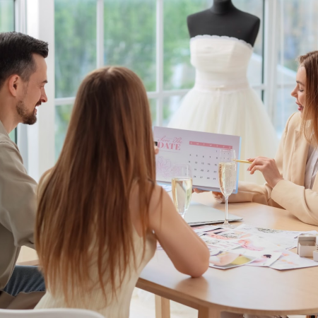Wellness practices to keep you grounded during wedding planning with Back Onside image