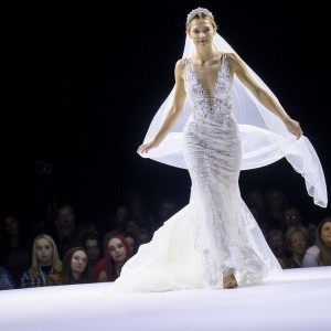 Press Page - Image of bridalwear on Catwalk 