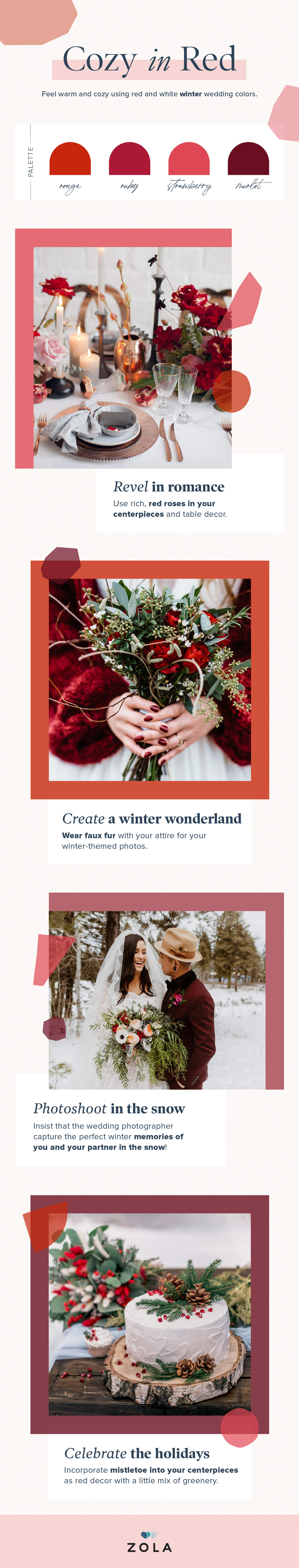 winter wedding colors